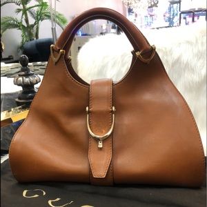 Authentic Gucci vintage stirrup bag
